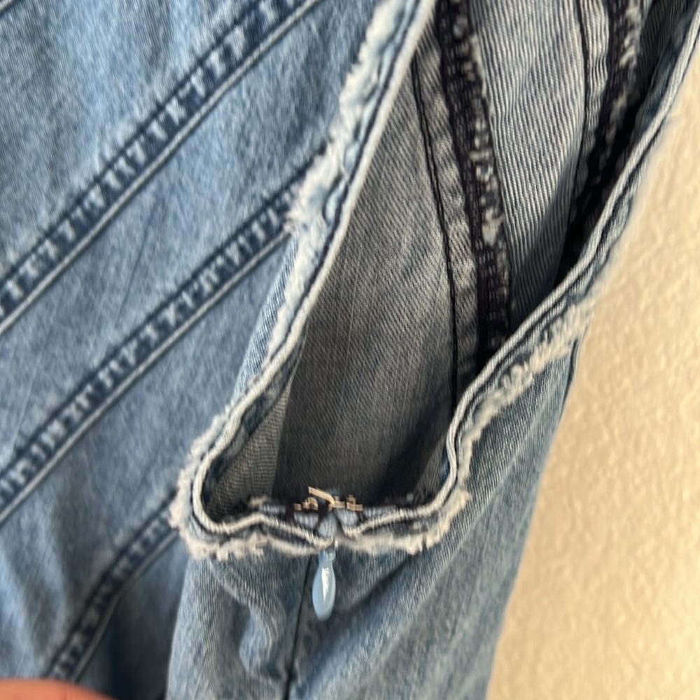 NWOT Free People Blue Jean Baby Maxi Dress - Picture 8 of 10